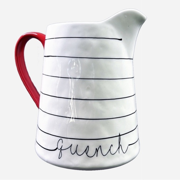 NEW Blue Harbor Quench Striped Beverage Organic Pitcher 64 Ounce - Picture 5 of 5